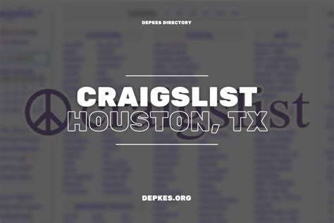 criglist houston